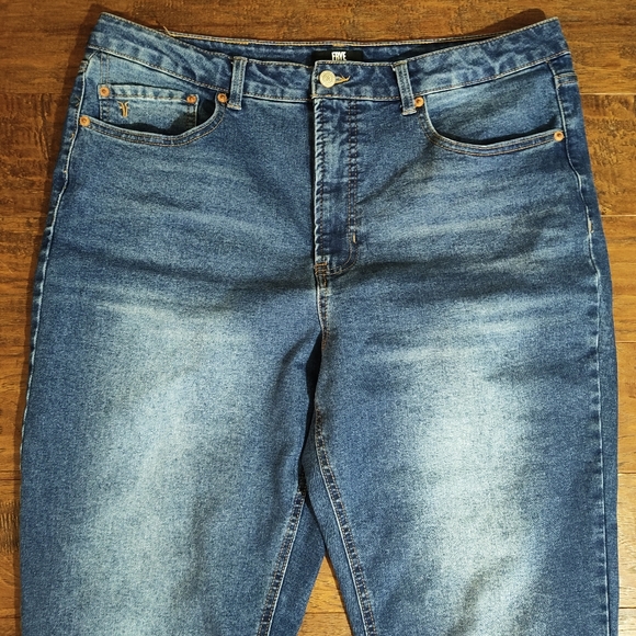 FRYE Straight Leg Jeans Women’s 14 Blue Denim 29" Inseam - Picture 5 of 10